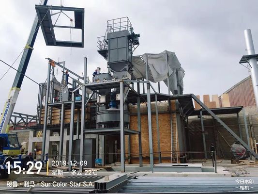 การควบคุม PLC เตาอบแห้งโซเดียมซิลิเกต / โรงงานผลิตโซเดียมซิลิเกต